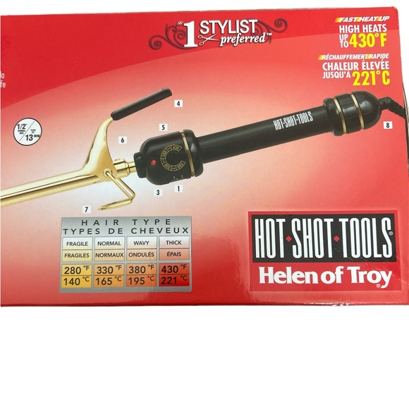 Hot shot tools curling iron NEW - Picture 3 of 4